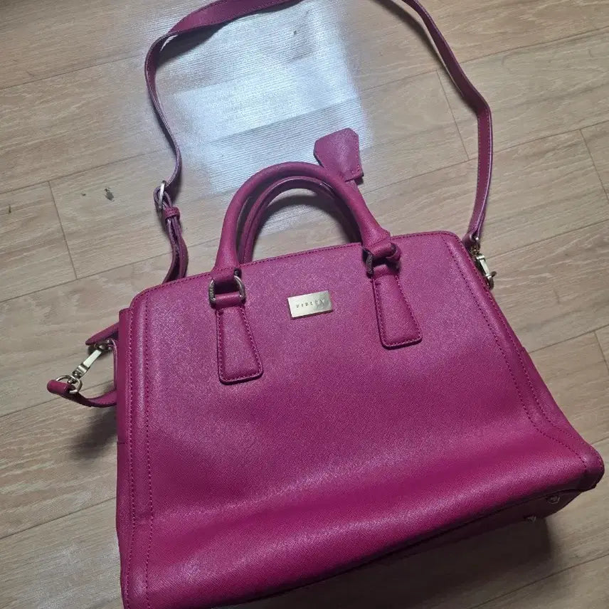 [BUNJANG] Sisley Pink Shoulder Bag / SISLEY 핑크숄더백.가방크로스 활용하기 상태좋아요