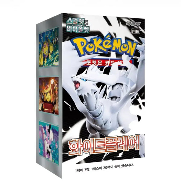 [BUNJANG] Pokemon Card Scarlet & Violet White Flare Pack Sealed Booster Box / 포켓몬 카드 스칼렛&바이올렛 화이트플레어 팩 슈링크0 미개봉