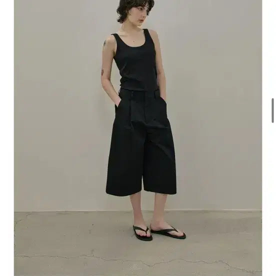 [BUNJANG] Have & Have Bermuda Shorts Black / 해브앤해브 버뮤다 팬츠