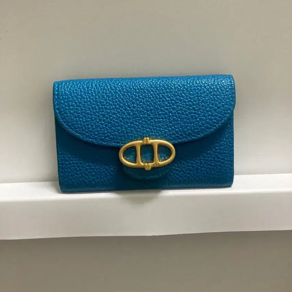 [BUNJANG] Atelier Vanessa Bruno Shrunken Leather Cardholder / 아떼 바네사브루노 슈렁큰 카드지갑