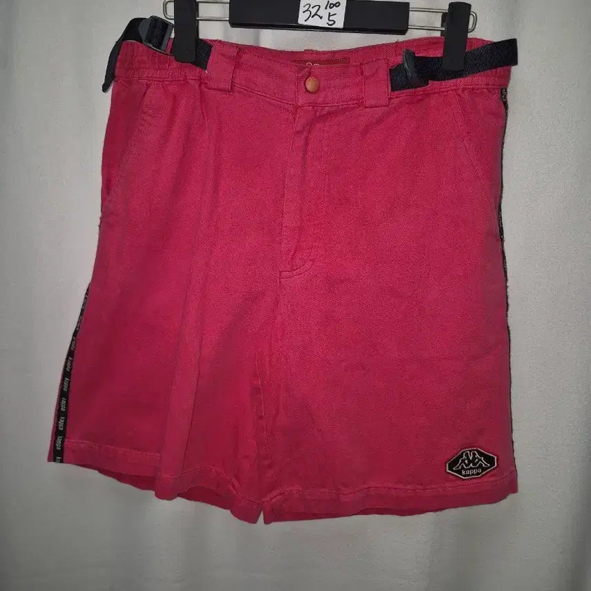[BUNJANG] Kappa Pink Shorts Size 32 / 카파 핑크 반바지 32