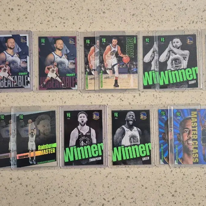 [BUNJANG] 2023-24 Panini Top Class Golden State Warriors Trading Cards / 23-24 파니니 탑클래스 골든스테이트 여러장