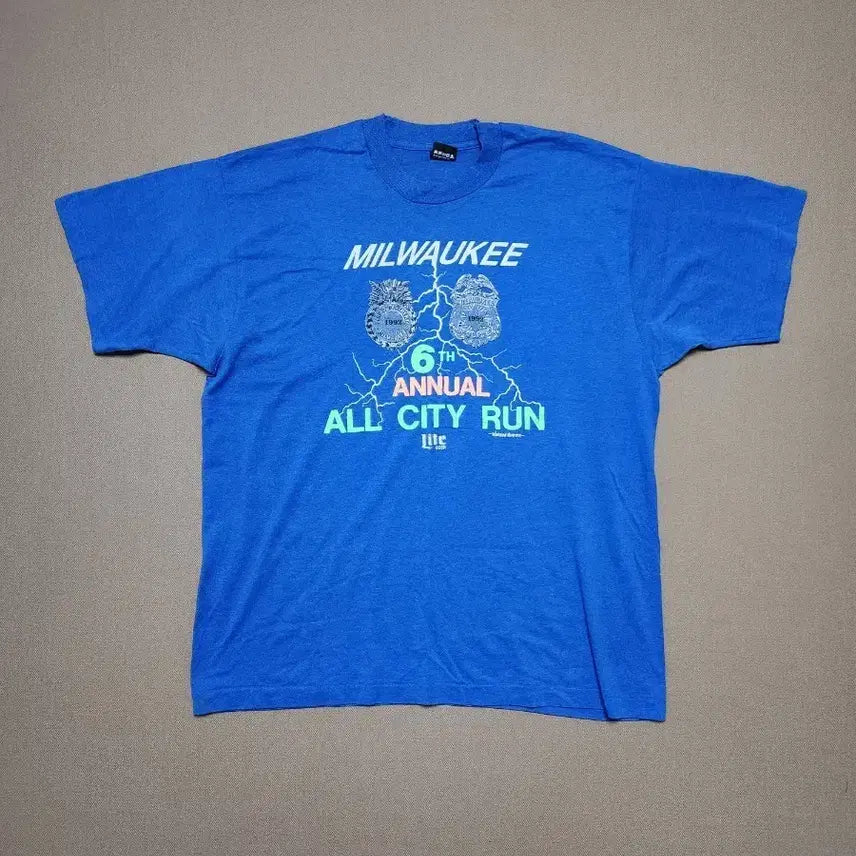 [BUNJANG] 1992 Milwaukee Running Event USA Screen Stars Best T-Shirt XXL / 90s 밀워키 러닝 이벤트 USA 티셔츠105