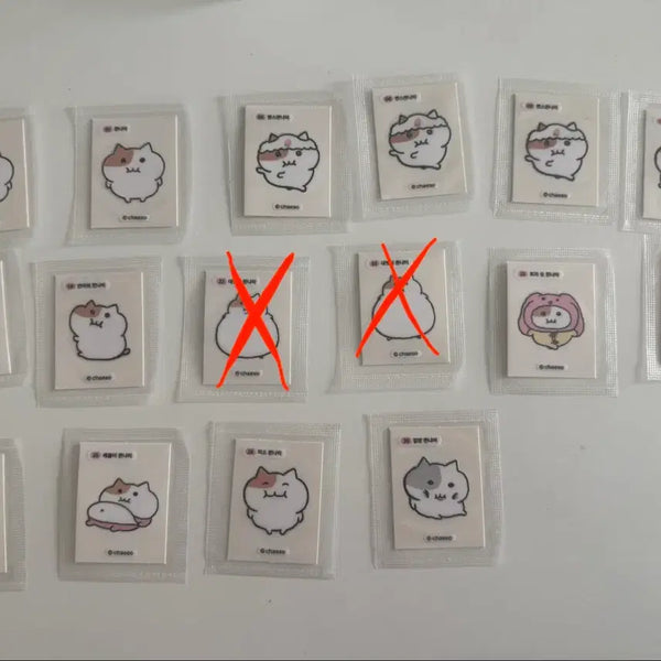 [BUNJANG] Jjonnyami Stickers / 쫀냐미 띠부실 띠부띠부실 스티커 (교환 가능)