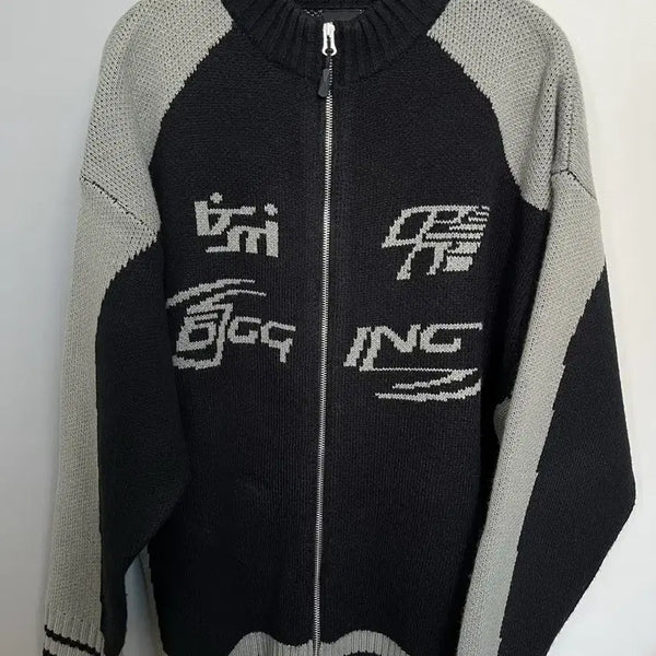 [BUNJANG] Compagno Knit Zip-Up / 꼼파뇨 니트집업