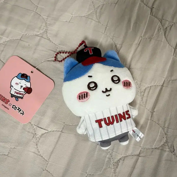 [BUNJANG] LG Twins Garma Plush Keychain / 엘지트윈스 가르마 인형키링 먼작귀