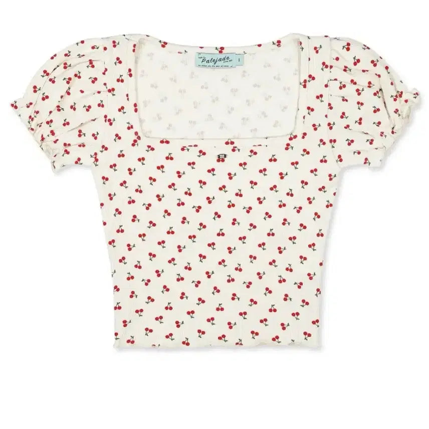 [BUNJANG] Pale Jade Wave Tee Cherry Size 2 / 새상품)페일제이드 웨이브티 체리 2사이즈