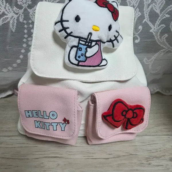 [BUNJANG] Sanrio Hello Kitty Backpack / 산리오 키티 백팩 가방
