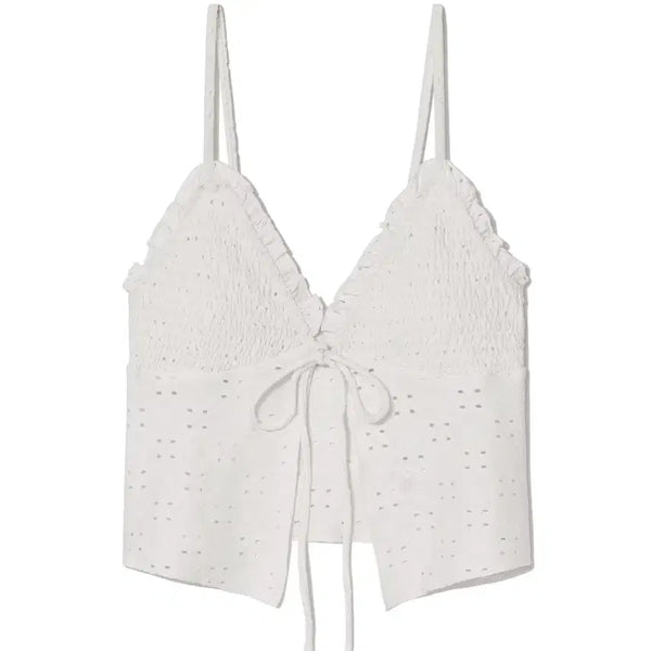[BUNJANG] Glony Tankini Swim Top Set White / 글로니 탱키니 TANKINI SWIM TOP 비키니 세트