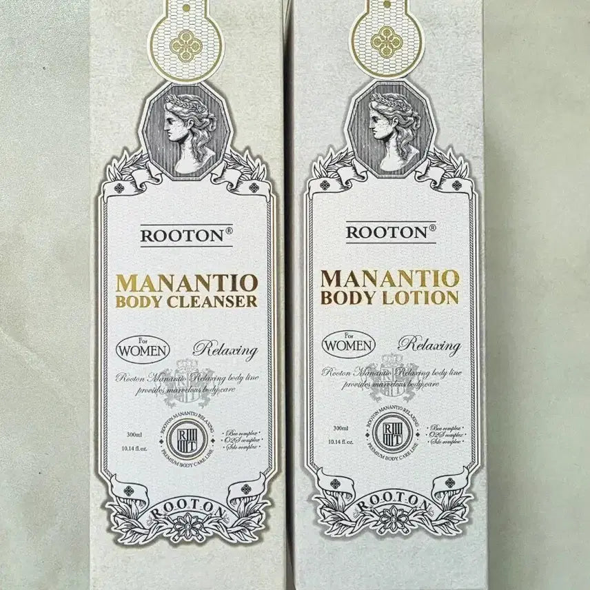 [BUNJANG] Rooton Manantio Body Cleanser + Body Lotion Set / ROOTON 루톤 마난티오 바디 클렌저+바디 로션