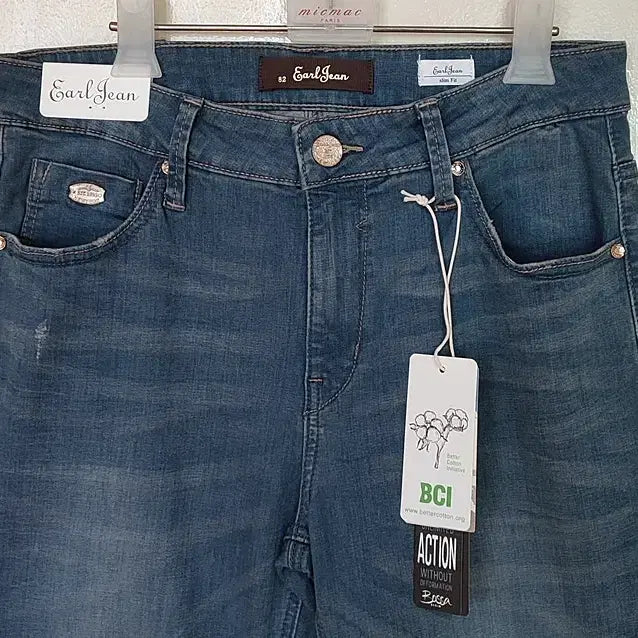 [BUNJANG] Men's Vintage Slim Straight Fit Jeans / 남자청바지32 스판 여름 일자 빈티지 청바지 데님 새상품