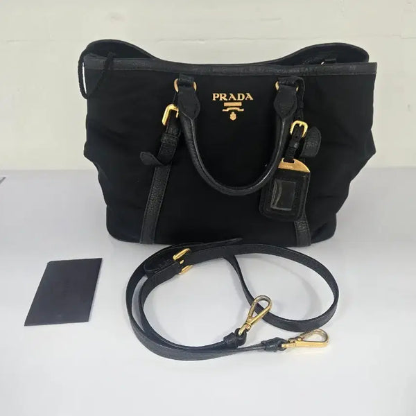 [BUNJANG] Prada Nylon Pocono Tote Bag / [OS]프라다 가방 나일론 포코노