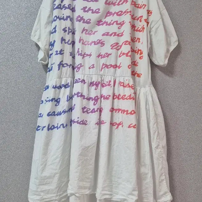 [BUNJANG] Vivienne Westwood Anglomania Lettering Dress / 비비안 웨스트우드 앙글로매니아 레터링 원피스'