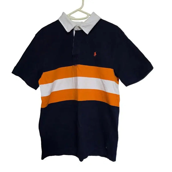 [BUNJANG] Polo Ralph Lauren QR Small Logo Rugby Shirt XL / 폴로 랄프로렌 QR 스몰로고 럭비티 (XL)