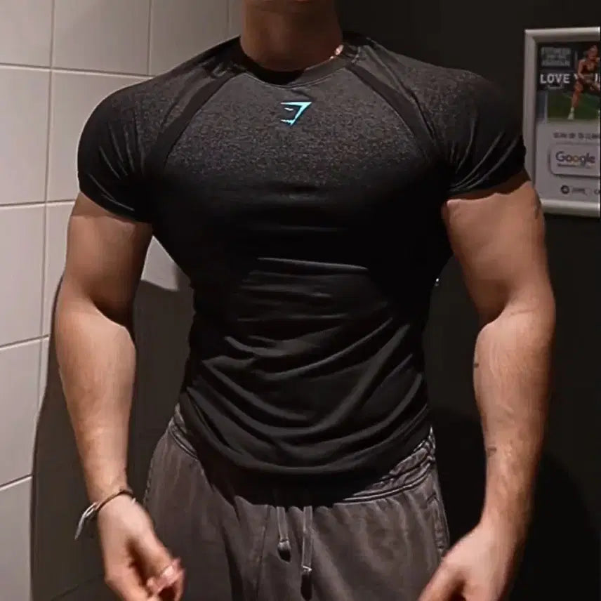 [BUNJANG] Gymshark Shadow Seamless Short Sleeve T-Shirt (S, M) / (새상품) S,M 짐샤크 쉐도우 반팔