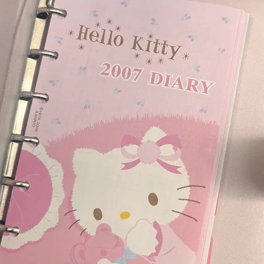 [BUNJANG] Sanrio Hello Kitty 2006 Diary Inserts / 고전키티다이어리 속지 2006년