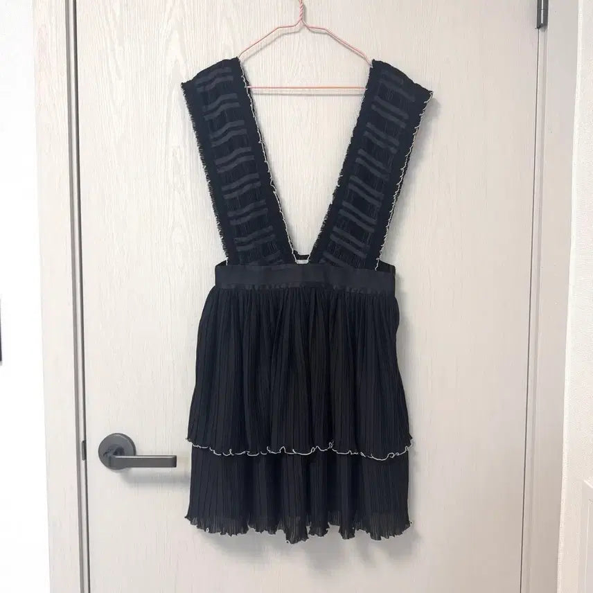 [BUNJANG] Soft Seoul Pleated Mini Dress / (s) 소프트서울 플리츠 원피스