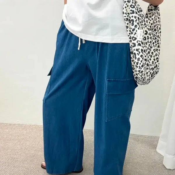 [BUNJANG] Ice Banding Denim Pants / 아이스 밴딩 데님 바지