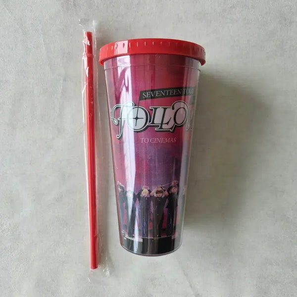 [BUNJANG] Seventeen CGV Solo Tour Movie Theater Tumbler / 세븐틴 솔로 투어 영화관 컵 텀블러 seventeen CGV