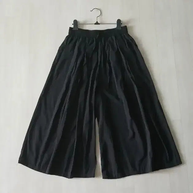 [BUNJANG] Lightweight Wide 10-Length Cotton Pants / 가벼운 와이드10부팬츠