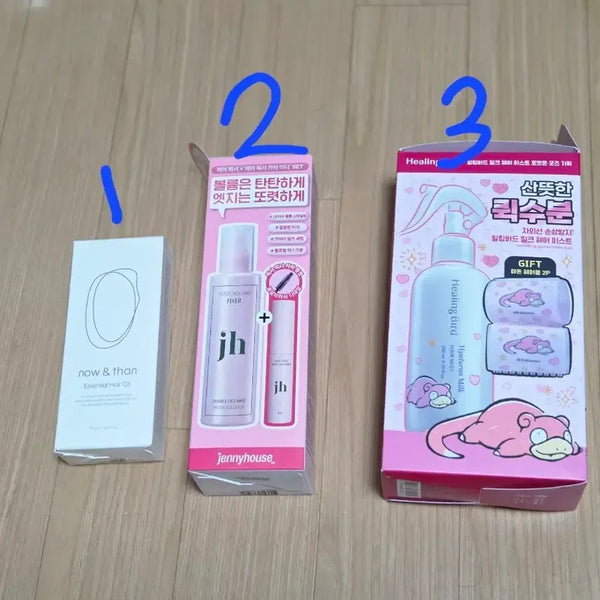 [BUNJANG] Now & Then Essential Hair Oil, JENITH HOUSE Root Volume Hair Fixer, Healing Bird Hyaluron Milk Hair Mist Set / 헤어오일 헤어미스트 헤어마스카라