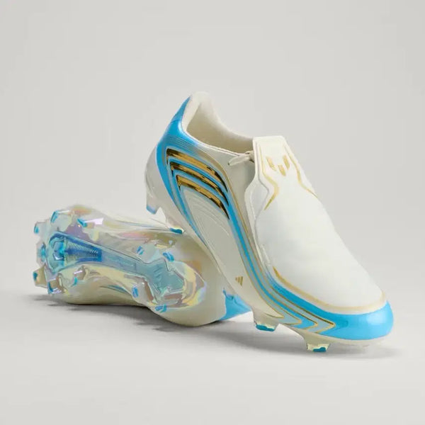[BUNJANG] Adidas F50 Messi Elite FG Ivory Semi Blue Burst Soccer Cleats / 아디다스 F50 메시 엘리트 펌 그라운드 아이보리 세미 블루 버스트