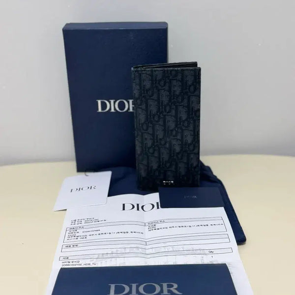 [BUNJANG] Dior Dior Oblique Long Wallet (Black) / 공홈 제품 / 정품 디올 오블리크 장지갑(블랙)