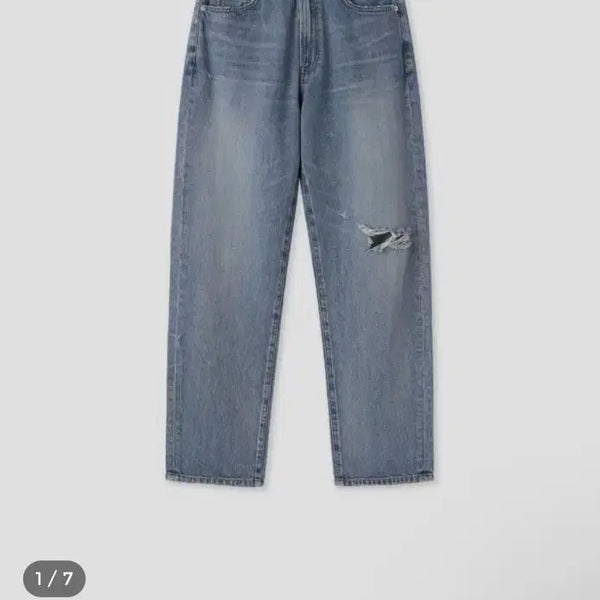[BUNJANG] Park Too Distressed Heritage Blue Denim / 파크투 Distressed Heritage Blue Denim