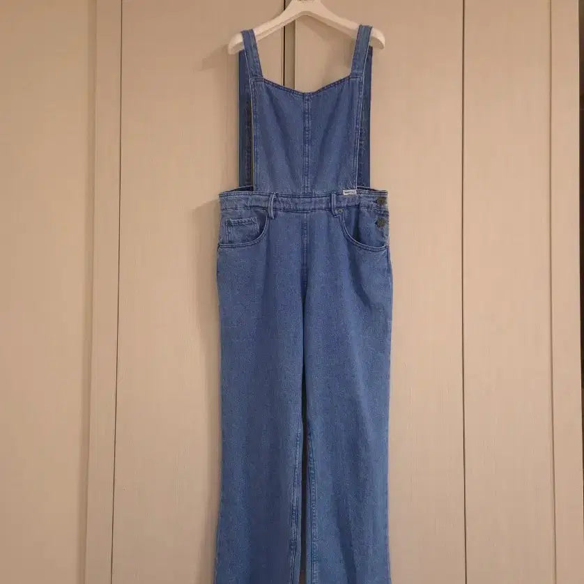 [BUNJANG] Bim bay Lola Denim Dungarees Jumpsuit / 빔바이롤라 멜빵 데님