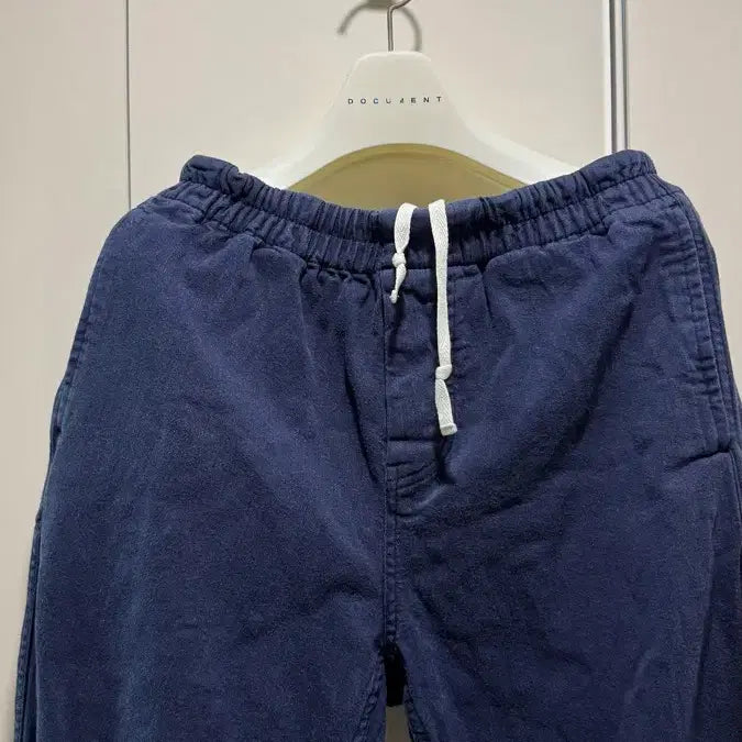 [BUNJANG] Document Pajama Pants M (32-34) Navy String Pants / 도큐먼트 파자마팬츠 M(32-34) 스트링 팬츠