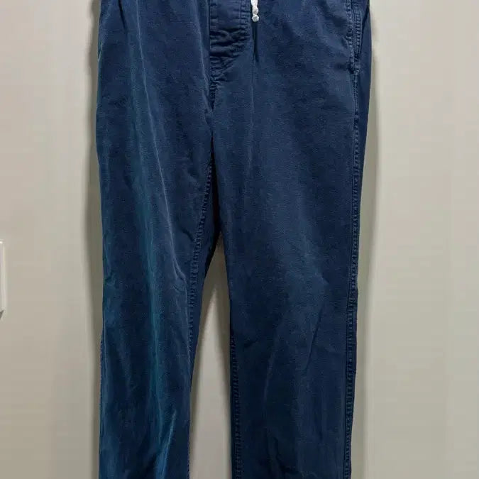 [BUNJANG] Dokument Indigo Pants M (32-34) / 도큐먼트 인디고 팬츠 스트링바지 M(32-34)