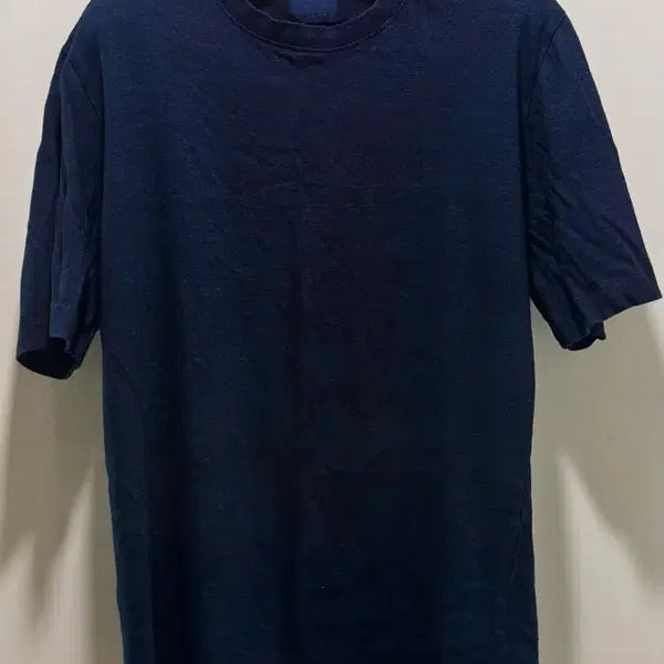 [BUNJANG] Document Indigo Short Sleeve T-Shirt / 도큐먼트 반팔 인디고티셔츠