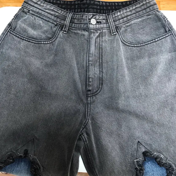 [BUNJANG] Brownbreath Patched Denim Pants / 브라운브레스 청바지 L