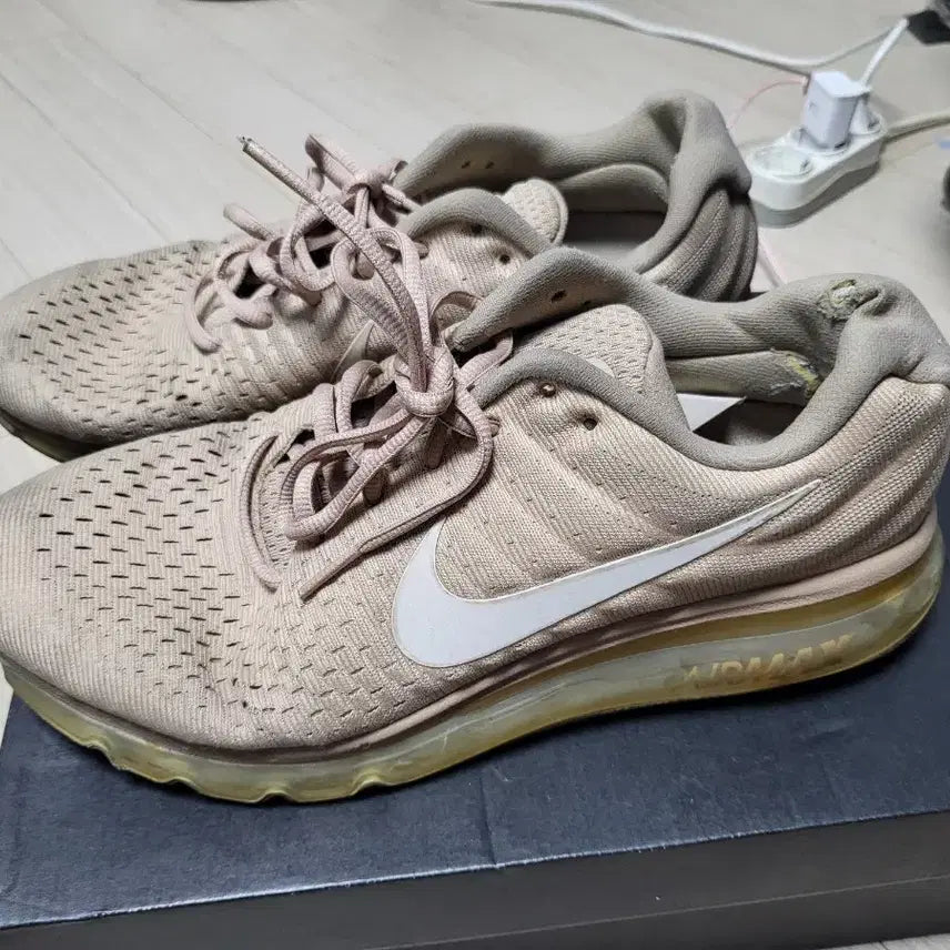 [BUNJANG] Nike Air Max 97 Pink/Beige Shoes / 나이키 에어맥스 97 핑크/베이지 280mm