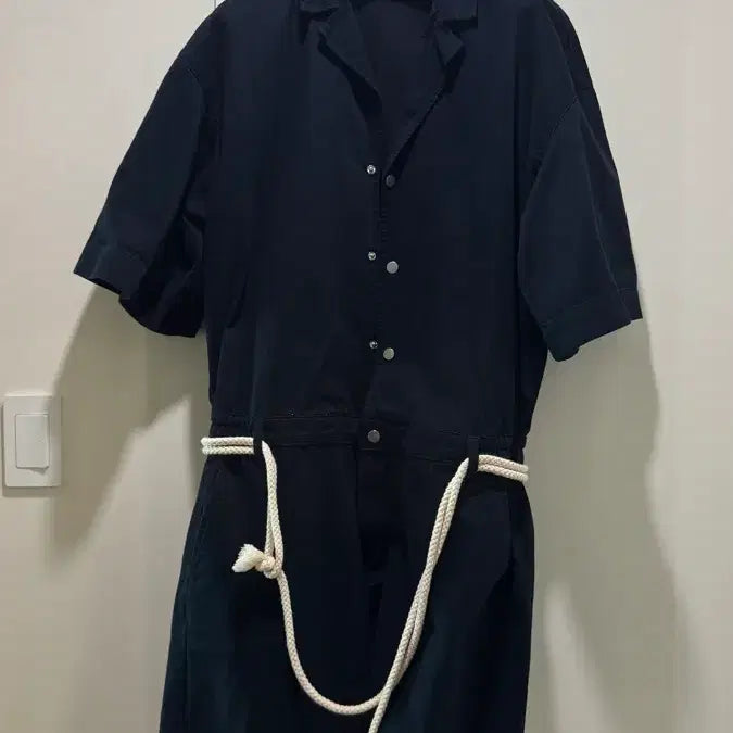 [BUNJANG] Zara Navy Short Sleeve Shorts Jumpsuit Size 105 / 자라 반팔 반바지 점프수트 105
