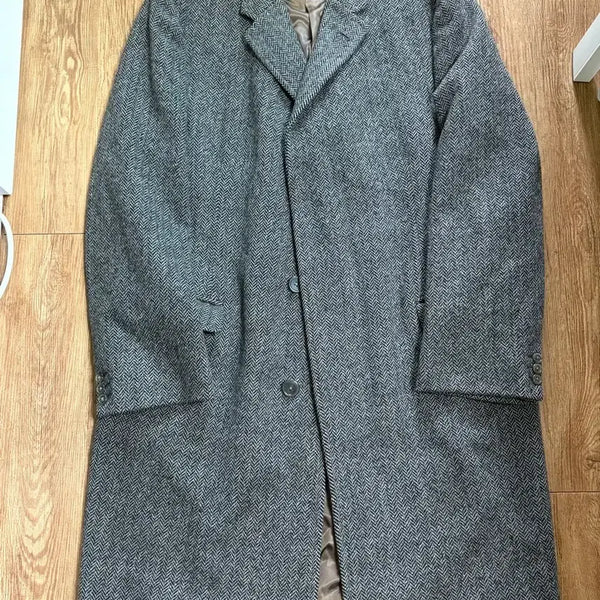 [BUNJANG] Vintage Burberry Scottish Tweed Wool Coat / 빈티지 버버리 트위드 코트
