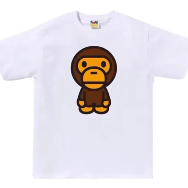 [BUNJANG] BAPE Big Baby Milo T-Shirt White / 베이프 빅 베이비 마일로 티셔츠 화이트
