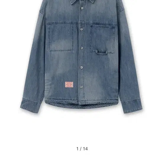 [BUNJANG] Wooyoungmi 26SS Blue Lightweight Denim Shirt / 우영미 26SS 블루 라이트웨이트 데님 셔츠