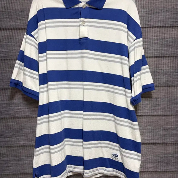 [BUNJANG] Challenger Border Polo T-Shirt / L) challenger 폴로 보더 티셔츠