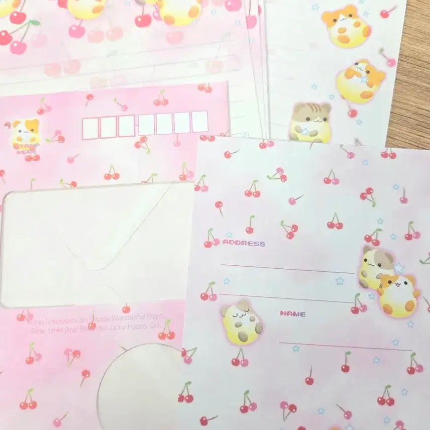 [BUNJANG] Classic Paper Ham Letter Paper Set / 고전지류 포테햄 편지지 세트