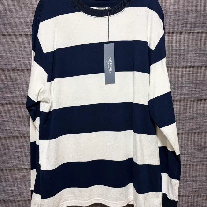 [BUNJANG] Challenger L/S Heavyweight Border T-Shirt / 새상품 L) challenger L/S heavyweight 보더 티셔츠