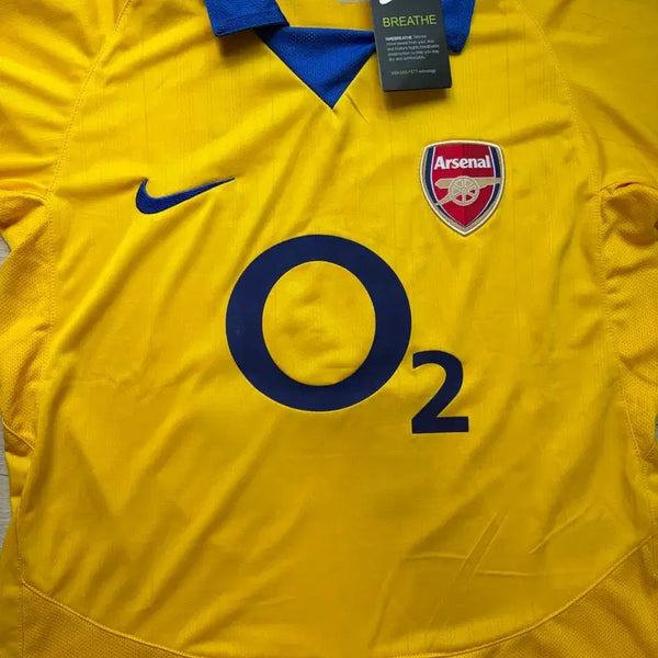 [BUNJANG] Vintage Retro Arsenal Football Jersey Short Sleeve / 빈티지 레트로 아스날 유니폼 반팔