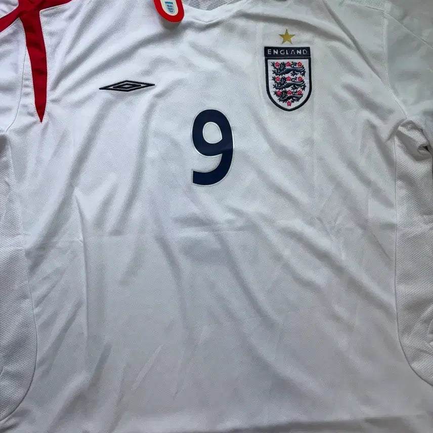 [BUNJANG] Vintage Retro England Uniform Short Sleeve T-Shirt XXL / 빈티지 레트로 잉글랜드 유니폼 반팔