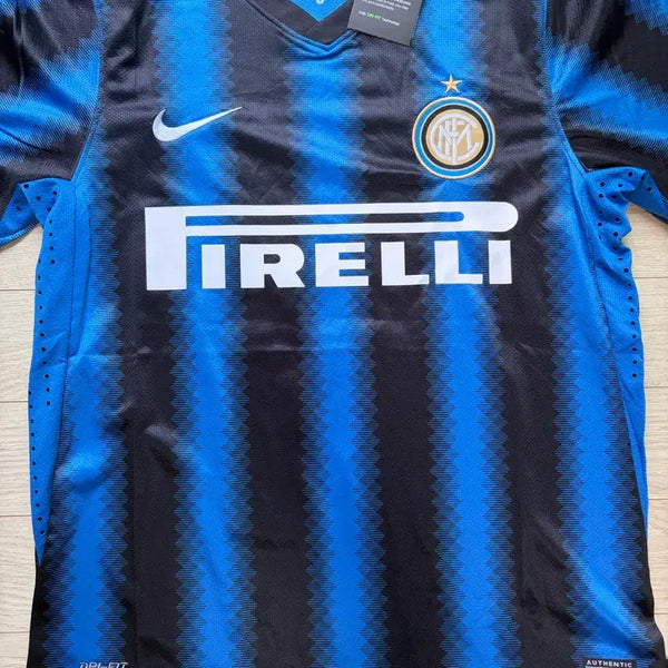[BUNJANG] Vintage Retro Inter Milan Short Sleeve Jersey / 빈티지 레트로 인터밀란 유니폼 반팔