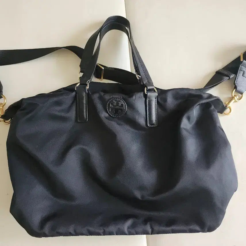 [BUNJANG] Tory Burch Nylon Tote Bag Black / 토리버치