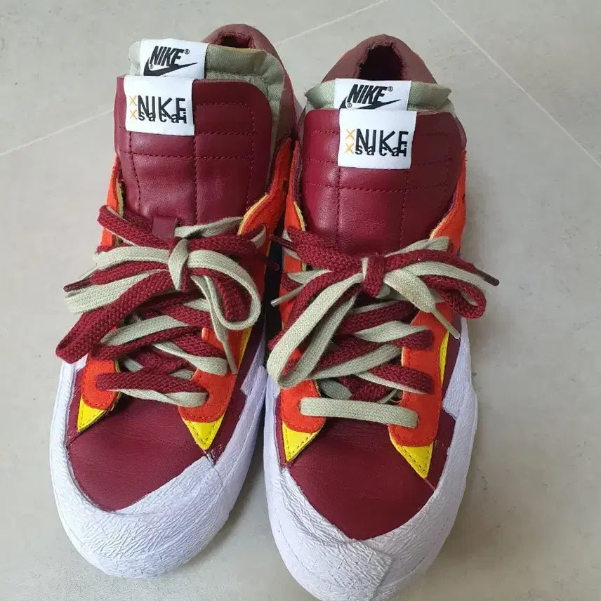 [BUNJANG] Nike x Sacai Blazer Low Team Red (265mm) / 나이키(265) 사카이 블레이저 로우 팀레드