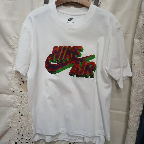 [BUNJANG] Nike Air Short Sleeve T-Shirt White / 남녀 나이키 에어 반팔 티셔츠 화이트