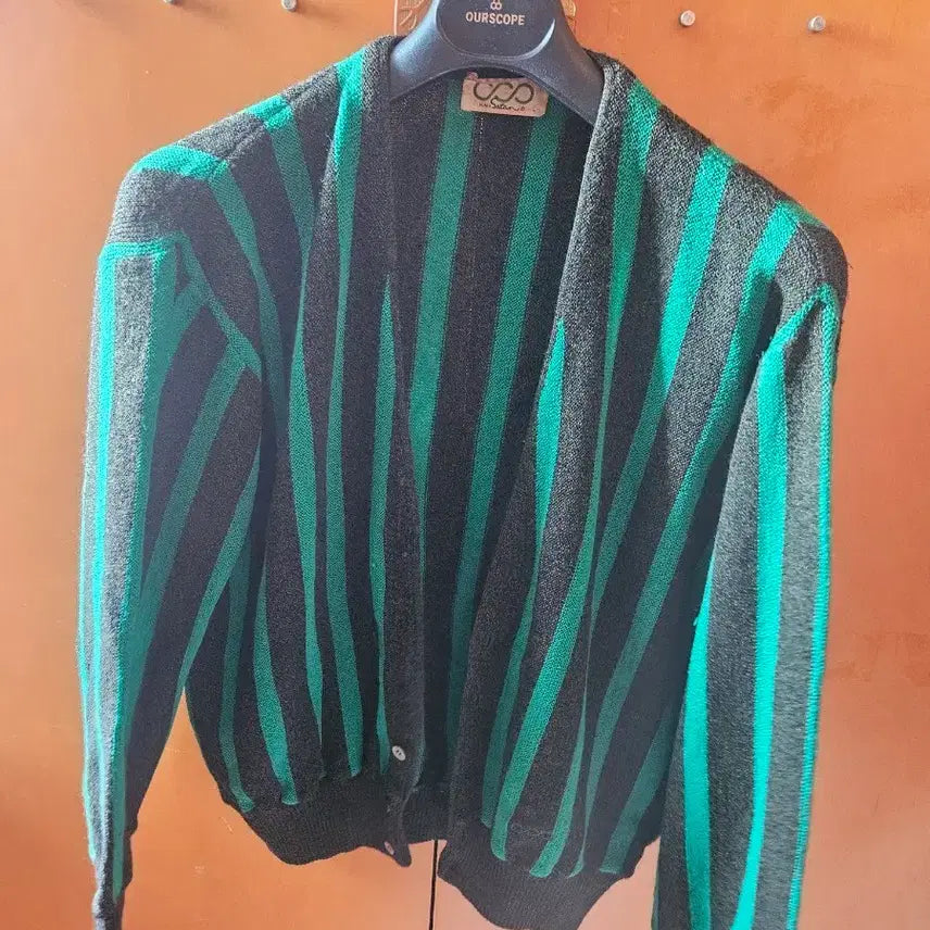 [BUNJANG] Vertical Stripe Cardigan L / 카디건 L