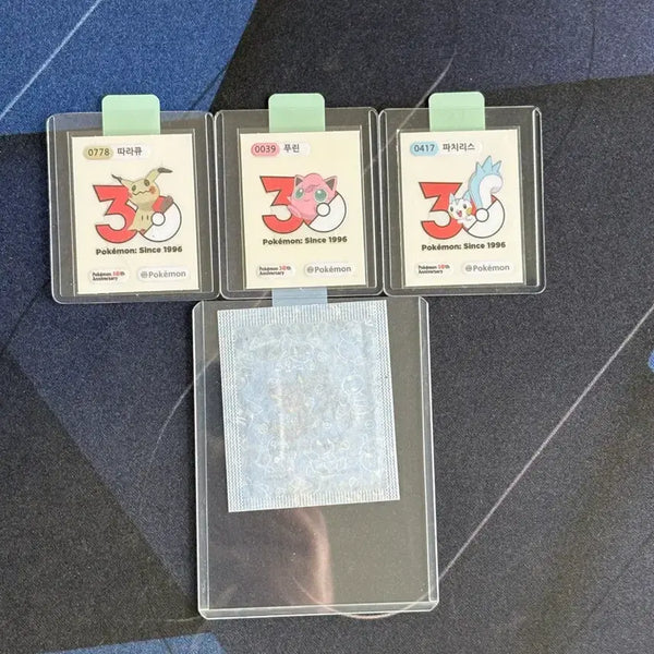 [BUNJANG] Pokemon Sticker Swap (featuring Eevee, Umbreon, Jigglypuff, Mimikyu, Pachirisu, Emolga) / 포켓몬 띠부씰 교환