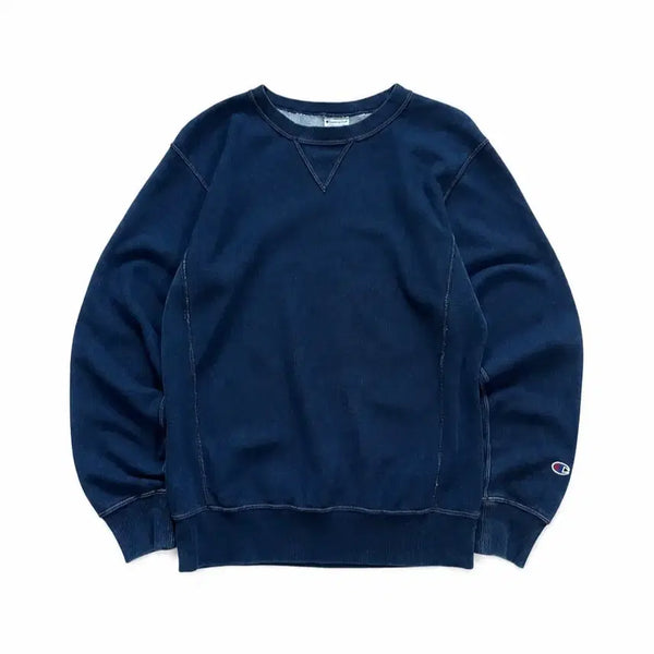 [BUNJANG] Champion Japan Reverse Weave Indigo Sweatshirt M / 챔피온 재팬 리버스위브 인디고 맨투맨 M사이즈